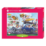 Heye - Loup; Off On Holiday! 500 Piece - Jigsaw Puzzle