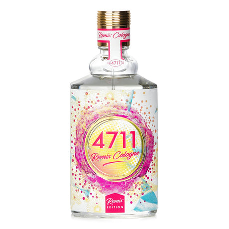 4711 Remix Cologne Orange Blossom 100ml spray featuring notes of mandarin, orange blossom, and patchouli for a delightful fragrance.