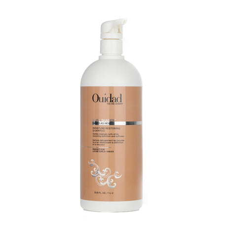 Ouidad Curl Shaper shampoo bottle, 1000ml, nourishing and hydrating curls without stripping moisture or leaving grease.