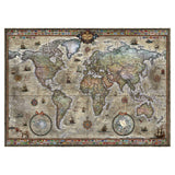 Heye - Map Art; Retro World 1000 Piece - Jigsaw Puzzle