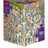 Puzzle - Heye - Triangular Box - Mitgutsch; Mobile Zombies 1000