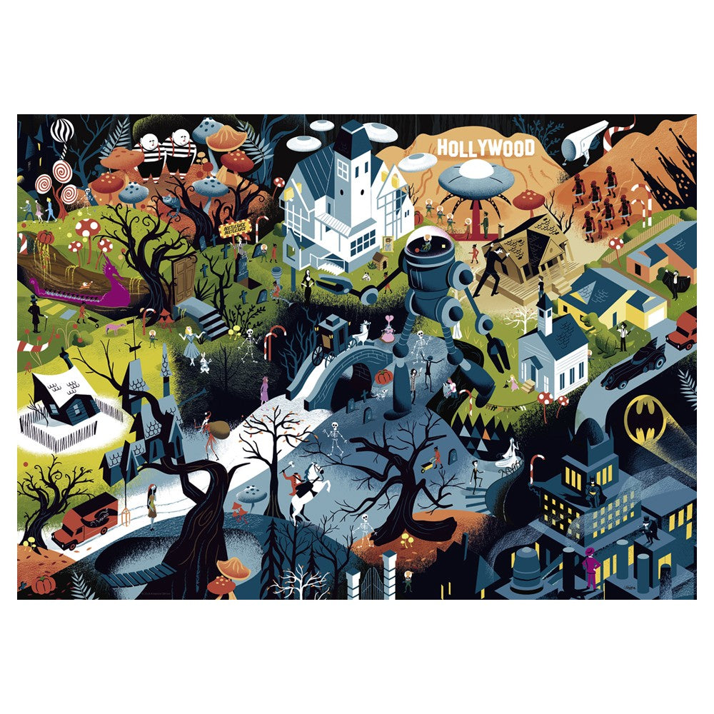 Puzzle - Heye - Movie Masters; Burton 1000Pc
