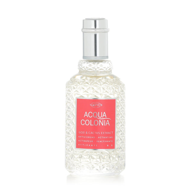 Vibrant 50ml Eau De Cologne with goji berry and cactus notes, perfect for fresh daytime wear. Unisex fragrance.