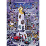Puzzle - Heye - Triangular Box - Oesterle; Rocket Launch 1000Pc