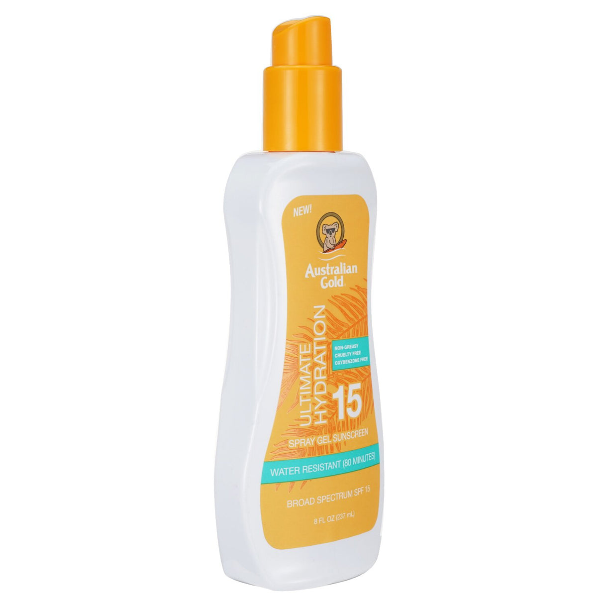 Australian Gold - Spray Gel Sunscreen SPF 15 (Ultimate Hydration)  - 237ml/8oz