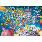 Puzzle - Heye - Triangular Box - Paul; Aliens Welcome 1000Pc