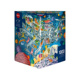 Puzzle - Heye - Triangular Box - Paul; Aliens Welcome 1000Pc