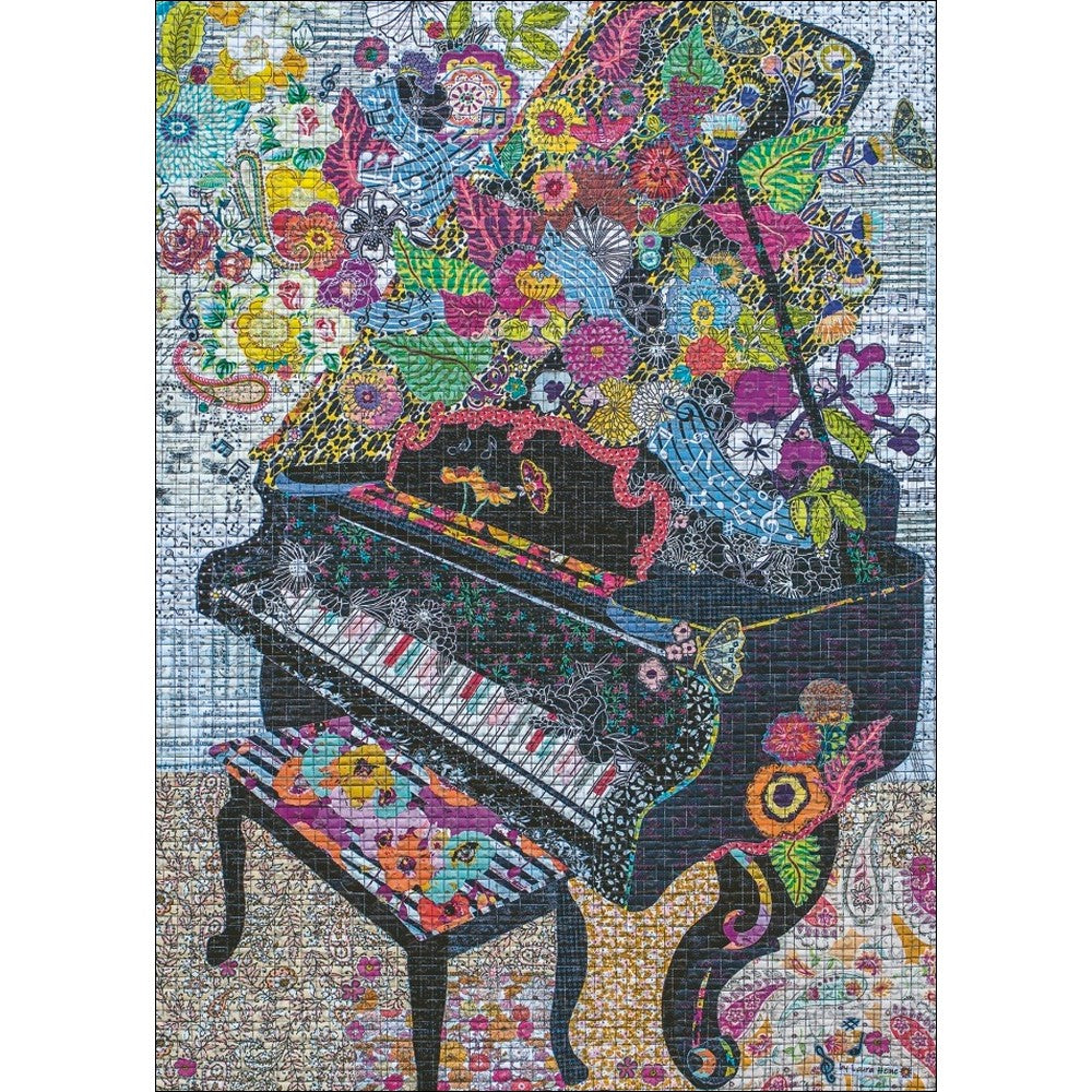 Puzzle - Heye - Quilt Art; Sewn Piano 1000Pc