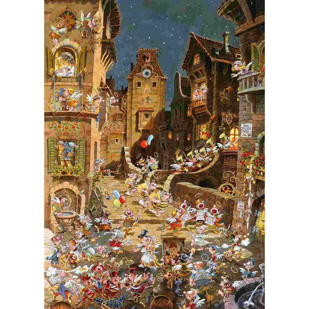 Heye - Romantic Town; By Night 1000 Piece - Jigsaw Puzzle