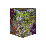 Heye - Triangular Box - Tanck Party Cats 1000 Piece - Jigsaw Puzzle