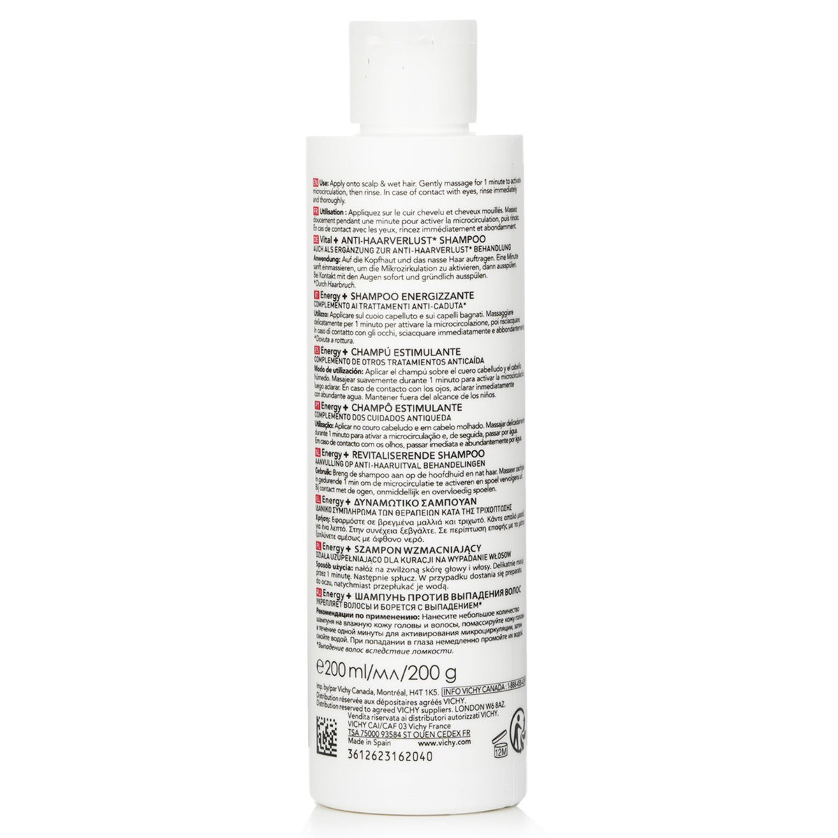 Vichy Dercos Energising Shampoo - Targeted Hairloss  200ml/6.7oz
