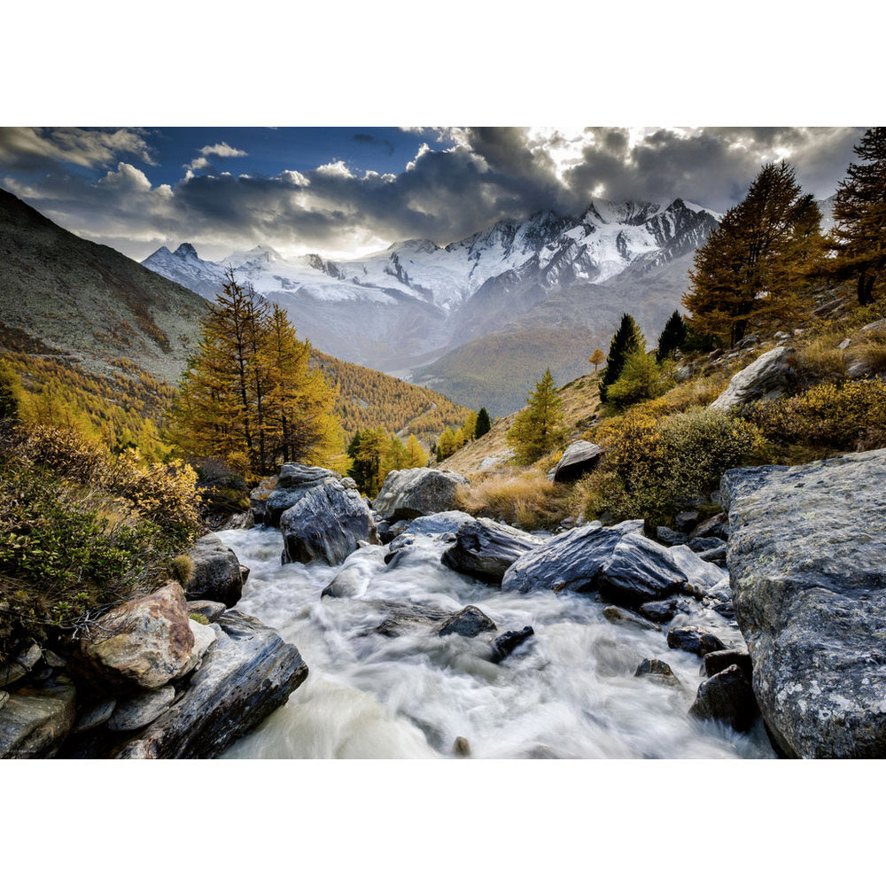 Heye - Von Humboldt; Mountain Stream - Jigsaw Puzzle