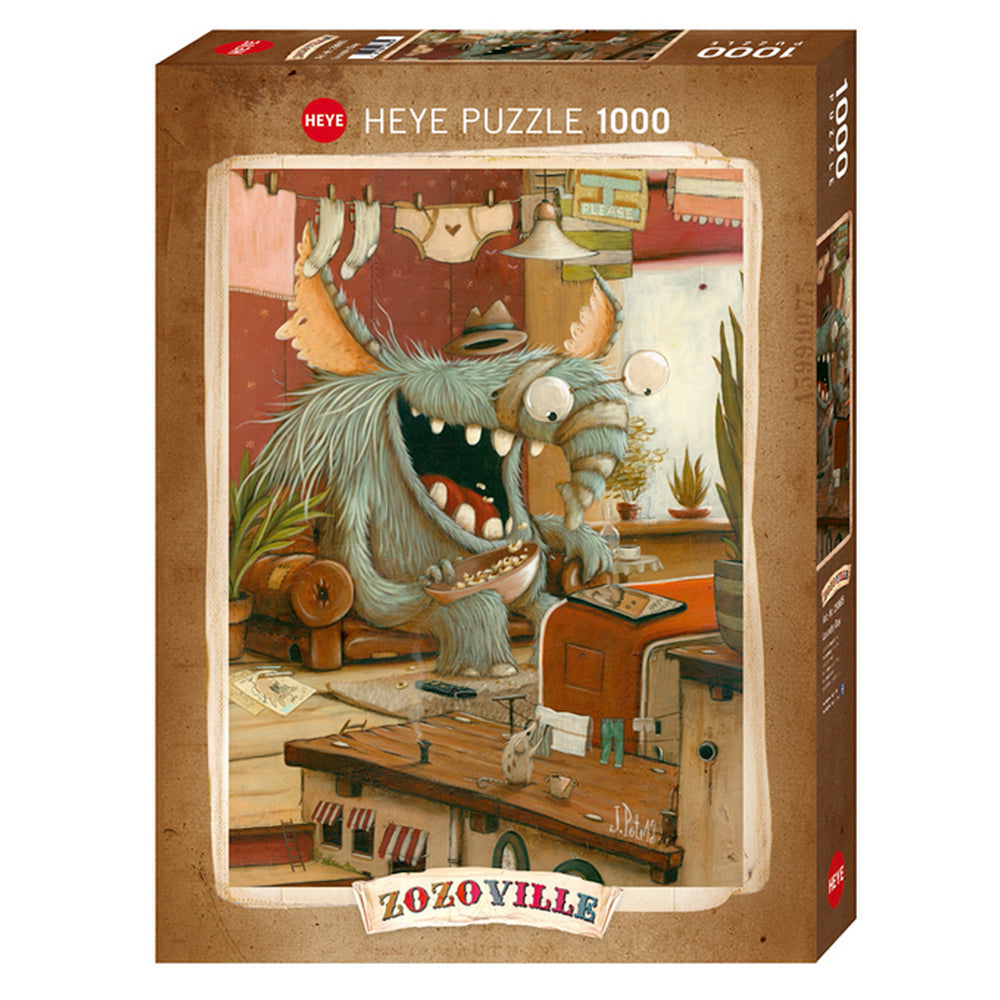 Heye - Zozoville; Laundry Day 1000 Piece - Jigsaw Puzzle