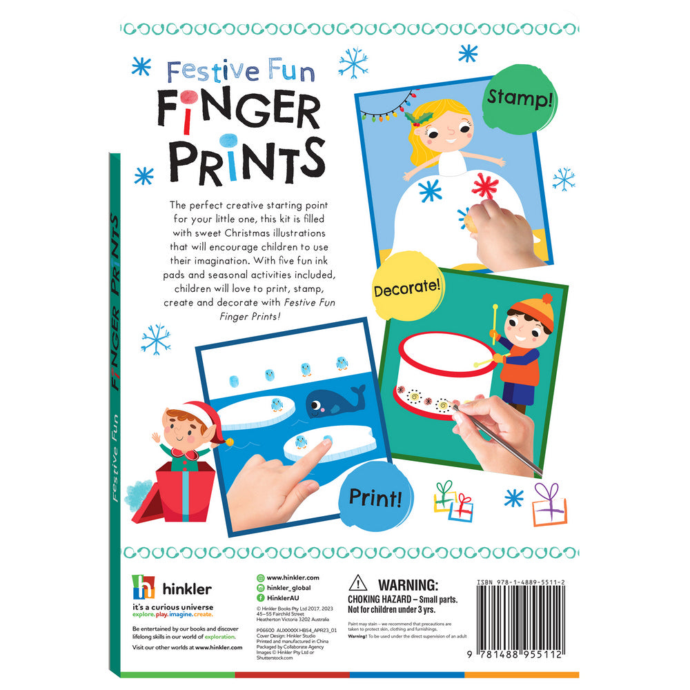 Festive Fun Finger Prints