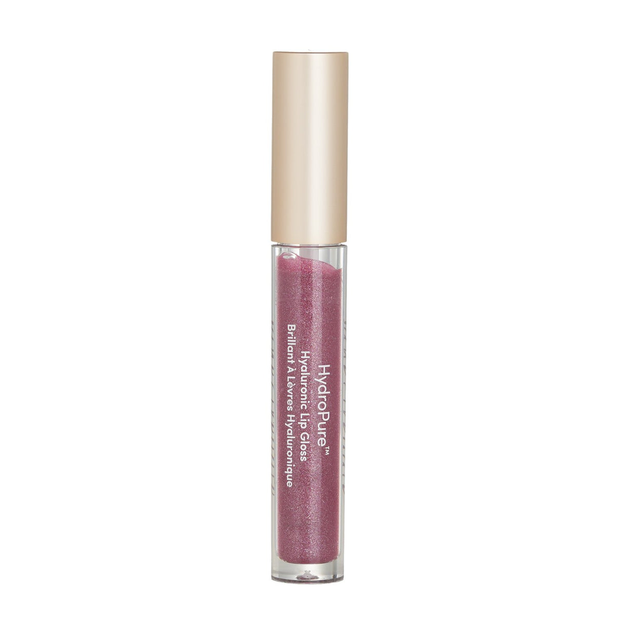 Jane Iredale HydroPure Lip Gloss in Kir Royale, hydrating and plumping, in a chic 3.75ml tube for luscious, smooth lips.