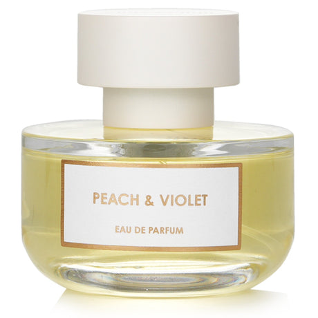 Elvis + Elvin Peach & Violet Eau De Parfum Spray in a 48ml bottle, featuring floral fruity notes for a feminine scent experience.