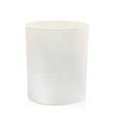 Cowshed Cosy Candle in 220g, a spicy floral scent with rose and patchouli; eco-friendly soy wax, burns for 60 hours.