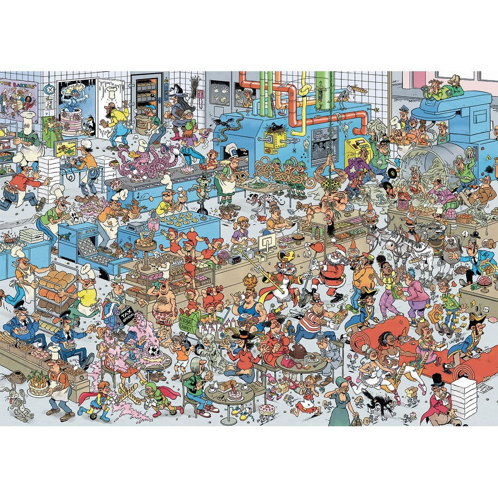 Jumbo Jan van Haasteren - The Bakery 1000 Piece - Jigsaw Puzzle