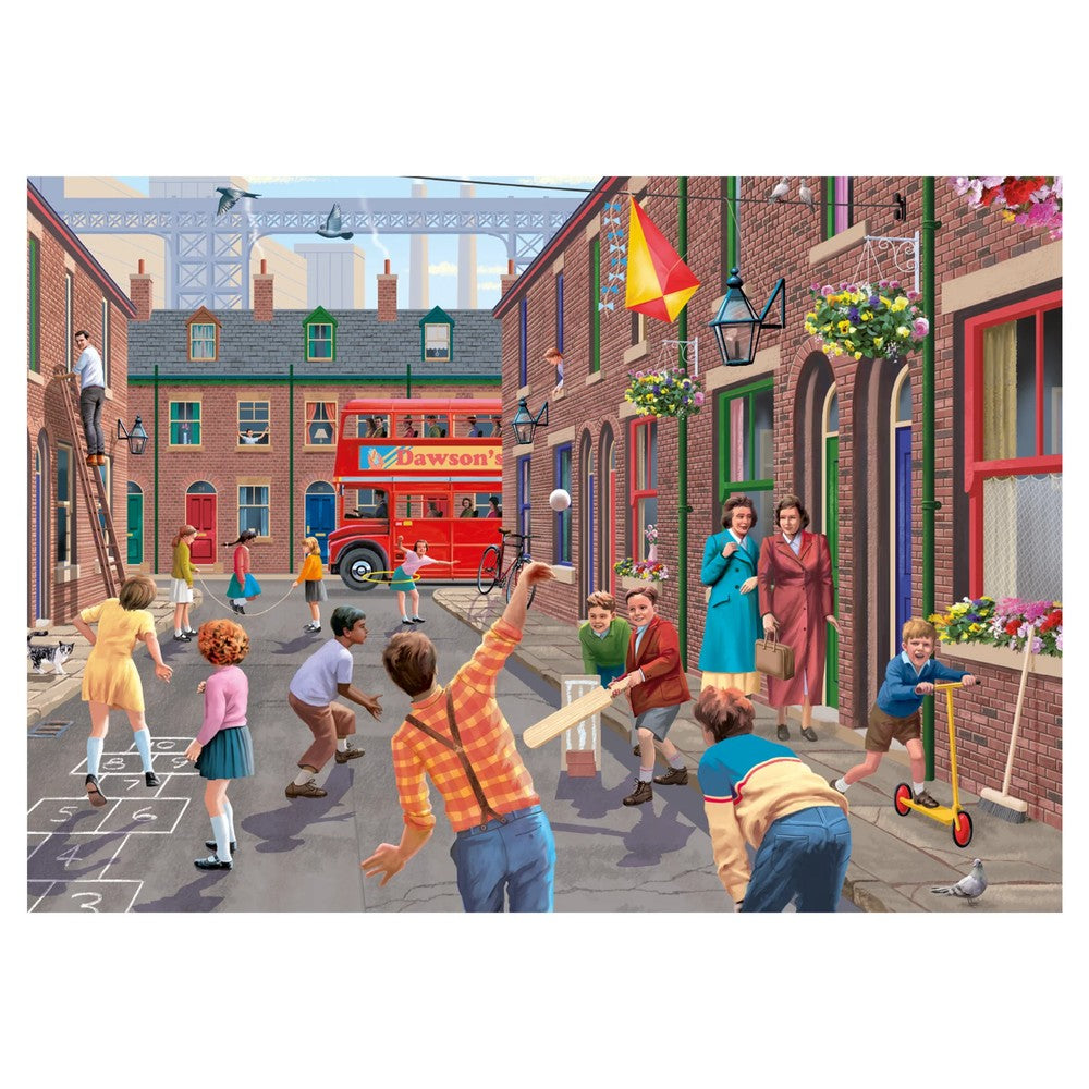 Puzzle - Jumbo - Playing In The Street 2X500Pc