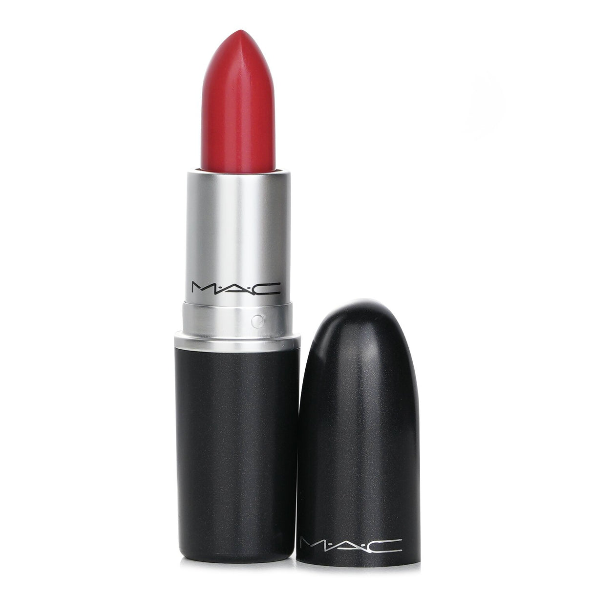 MAC Lipstick in Spill The Tea features bold color, smooth texture, and a vanilla aroma, perfect for any makeup lover.