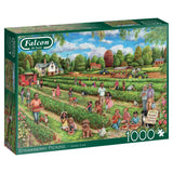 Puzzle - Jumbo - Strawberry Picking 1000