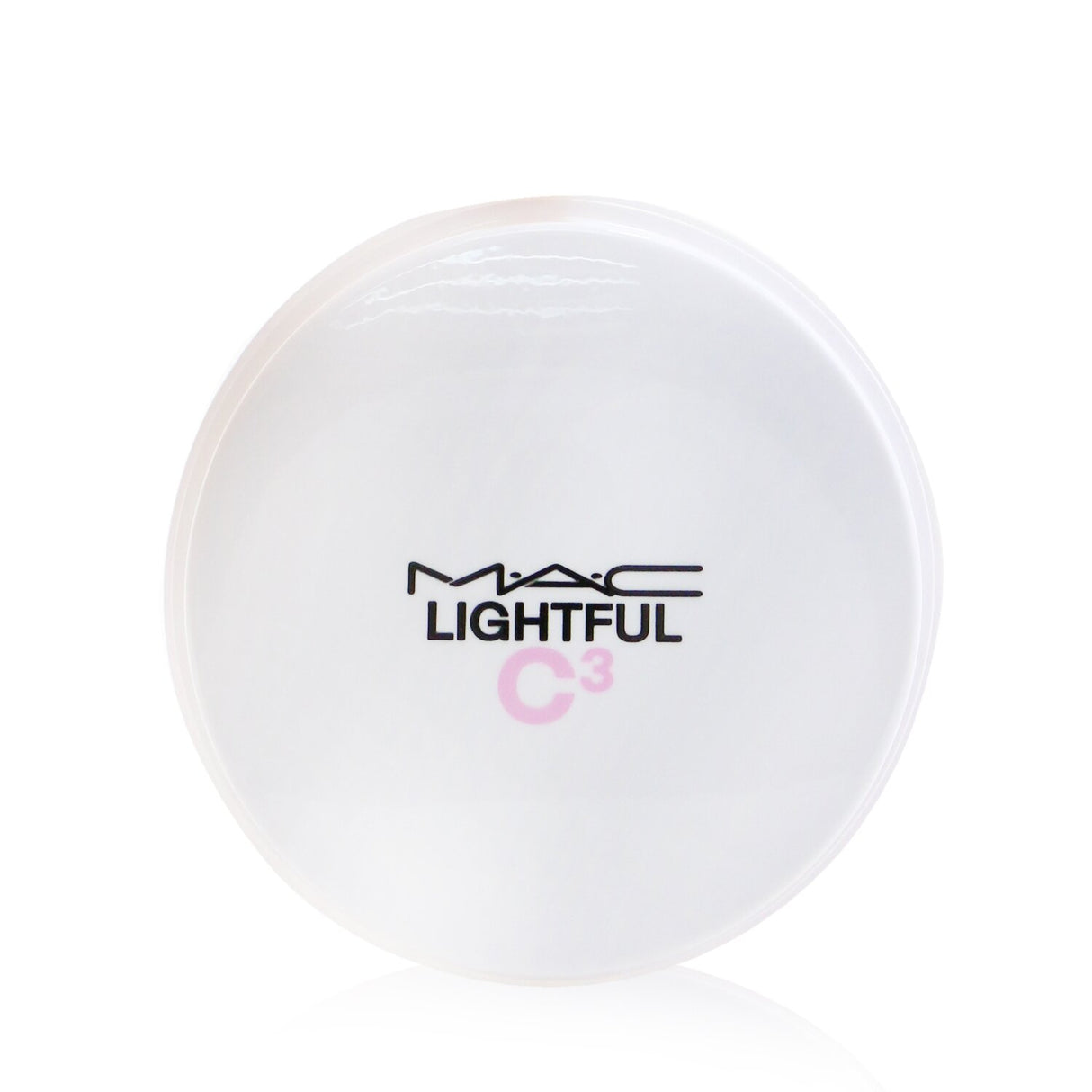 MAC Lightful C� Natural Silk Powder Foundation refill # NC25, providing a soft matte finish with SPF 15 for luminous skin.