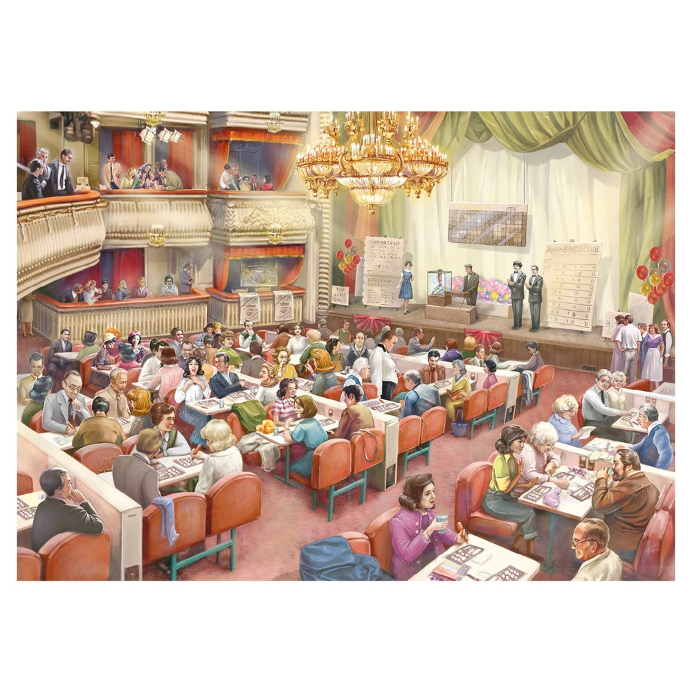Puzzle - Jumbo - The Bingo Hall 1000Pc