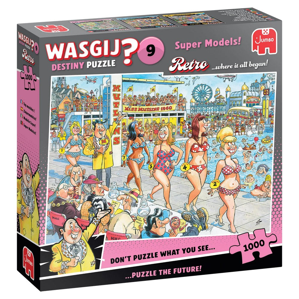 Jumbo - Wasgij? Retro Destiny #9 (Square Box) 1000 Piece - Jigsaw Puzzle
