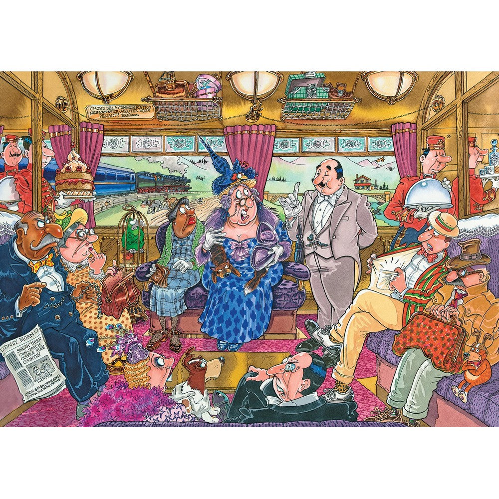 Jumbo - Wasgij? Retro Mystery #9 (Square Box) 1000 Piece - Jigsaw Puzzle