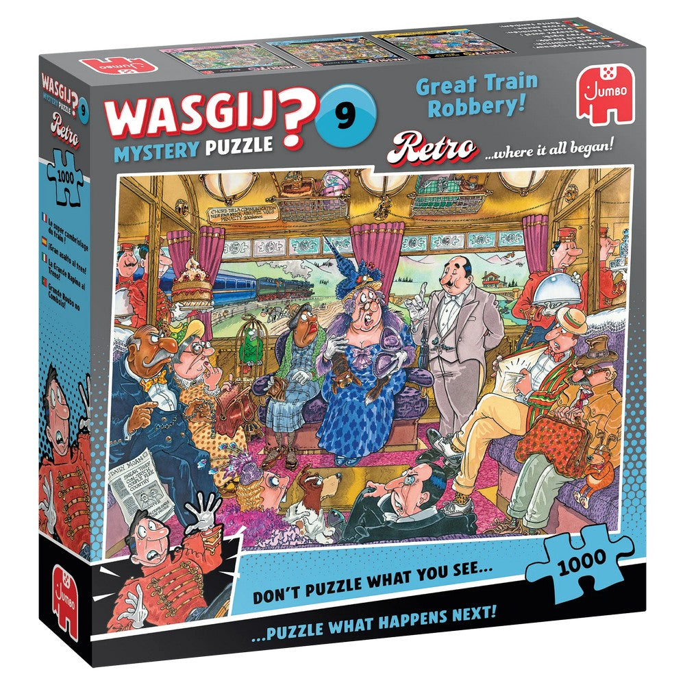 Jumbo - Wasgij? Retro Mystery #9 (Square Box) 1000 Piece - Jigsaw Puzzle