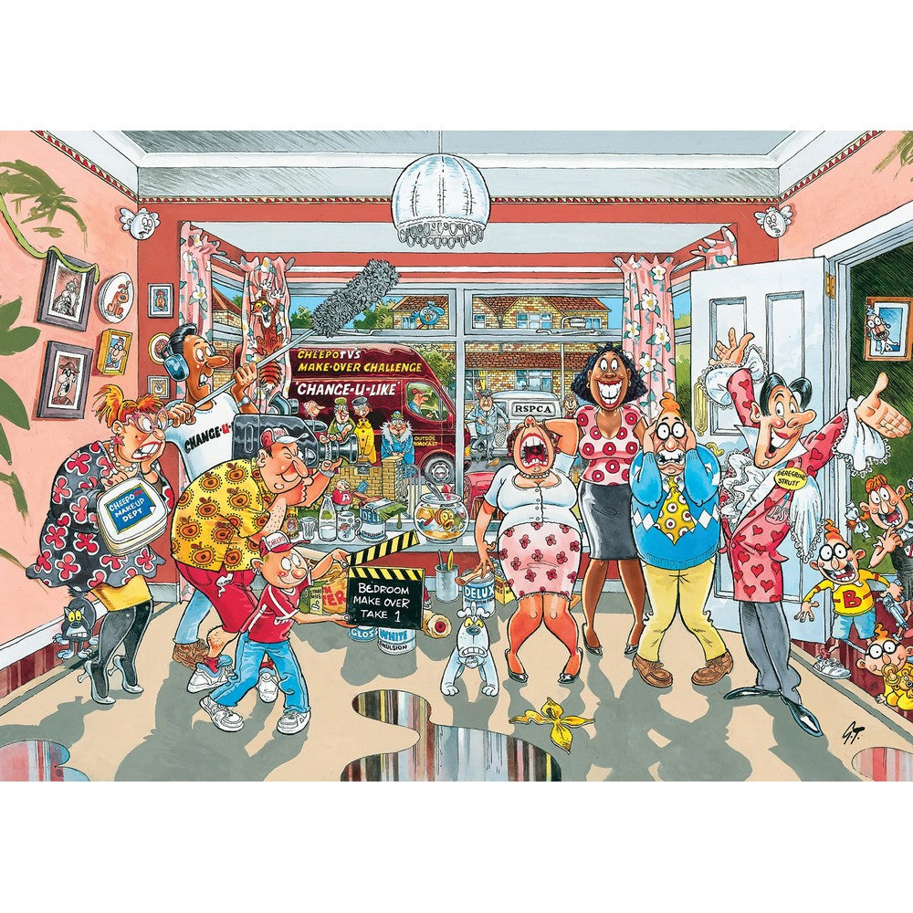Jumbo - Wasgij? Retro Original #9 (Square Box) 1000 Piece - Jigsaw Puzzle