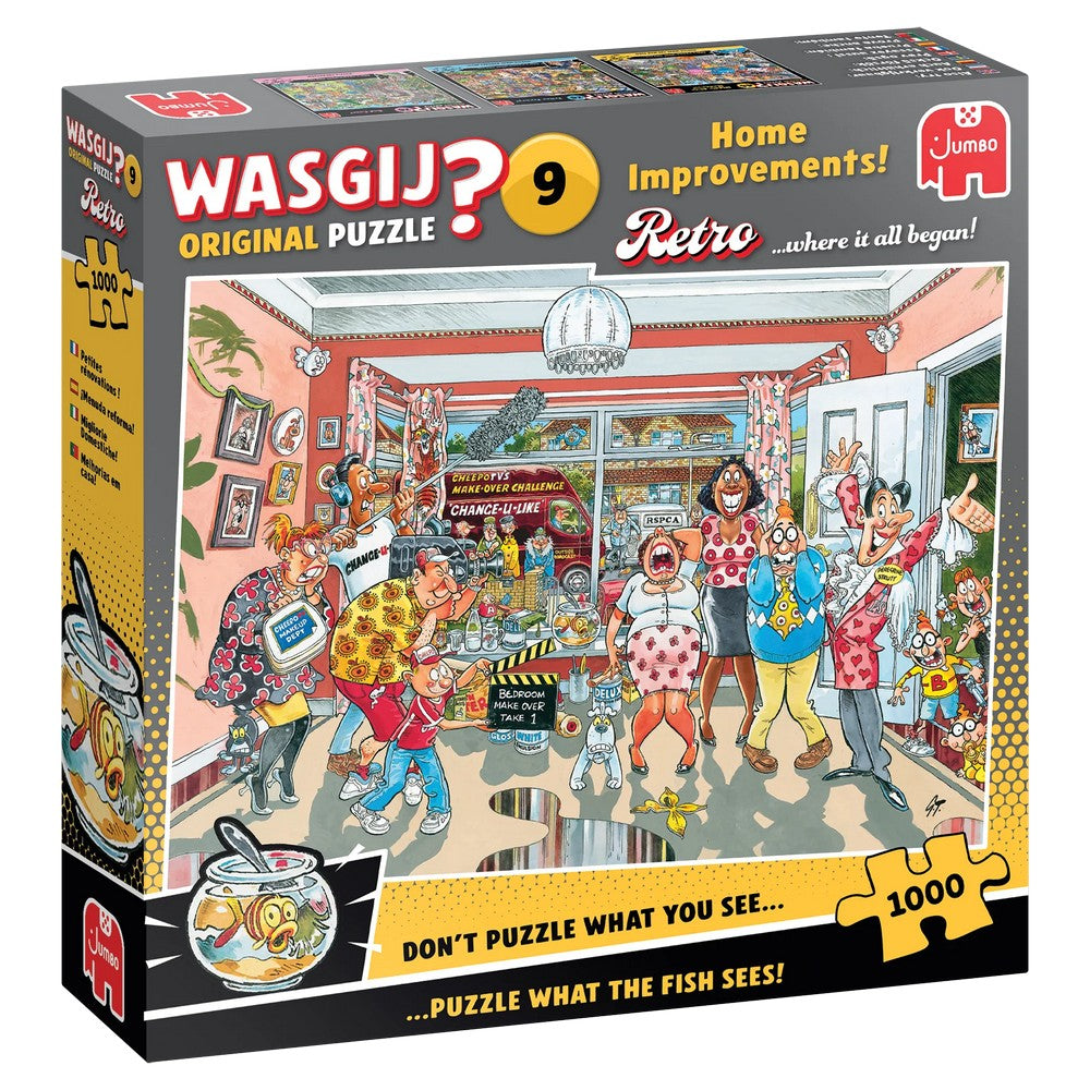 Jumbo - Wasgij? Retro Original #9 (Square Box) 1000 Piece - Jigsaw Puzzle