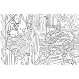 Australian Animals Colouring Book, GEM Sticker