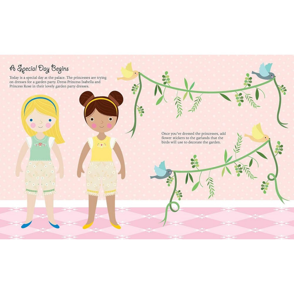 Dress Up Princess Sticker Book