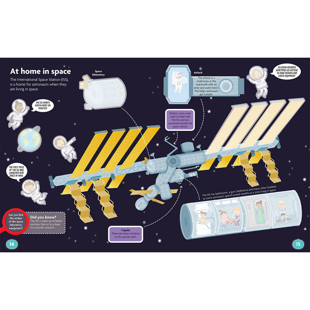 Solar System Sticker Activity
