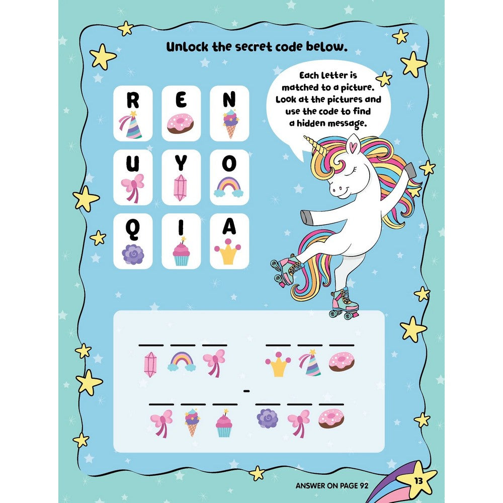 Unicorn Bumper Activity Book