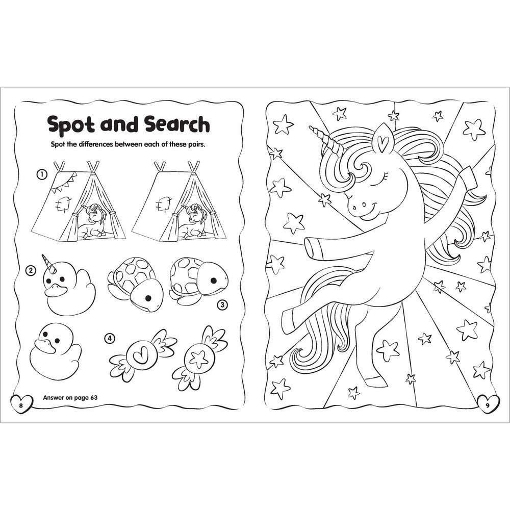 Unicorn Mega Colouring Book