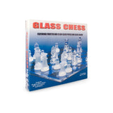 Chess Set; Glass 35x35Cm (Landmark)