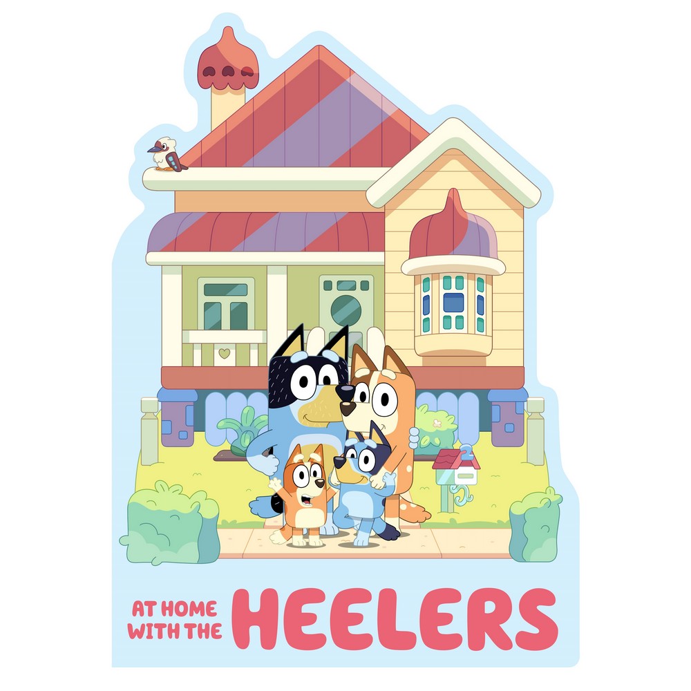 Bluey At Home With The Heelers - Book