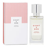 Eight & Bob Memoires De Mustique Eau De Parfum, 30ml bottle with floral woody notes evoking Caribbean luxury and elegance.