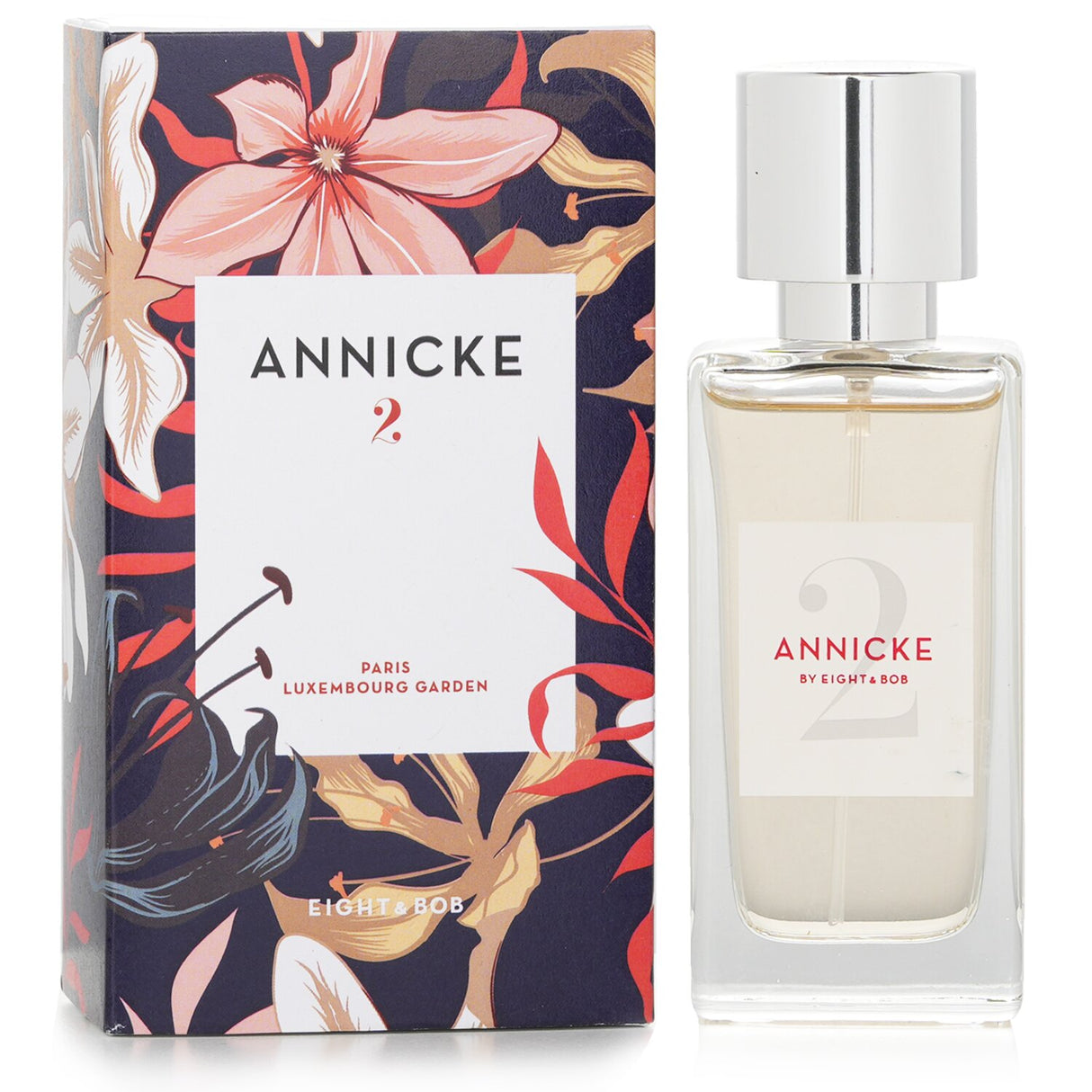 Eight & Bob Annicke 2 Eau De Parfum Spray showcases a fruity woody blend with hazelnut, fig, and floral notes, perfect for any occasion.