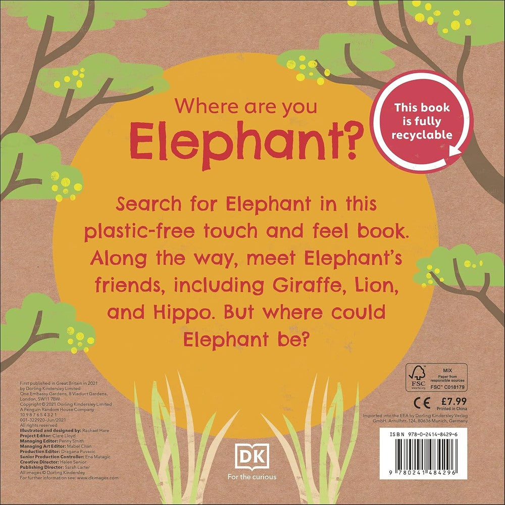Where Are You Elephant Ecobaby