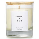 Luxurious 230g candle with heavenly scent, made from 100% vegetable wax, burns for up to 60 hours, elegantly packaged.