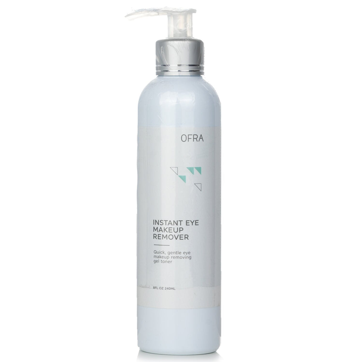 OFRA Instant Eye Makeup Remover 240ml: vegan formula gently removes stubborn makeup without stinging or streaks.