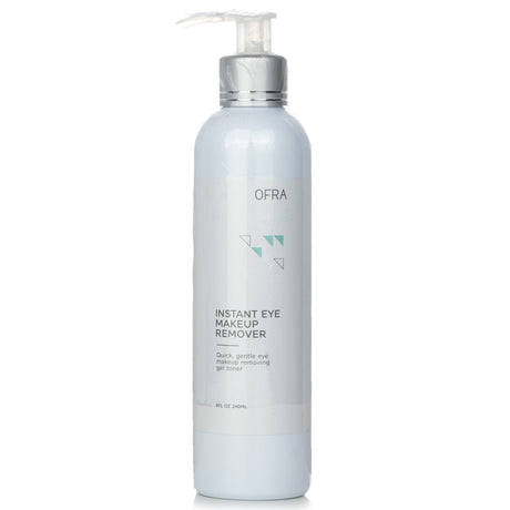 OFRA Instant Eye Makeup Remover 240ml: vegan formula gently removes stubborn makeup without stinging or streaks.