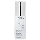 OFRA Biotech Eye & Lip Cream in a 36ml jar, anti-aging formula enriched with peptides for youthful, nourished skin.