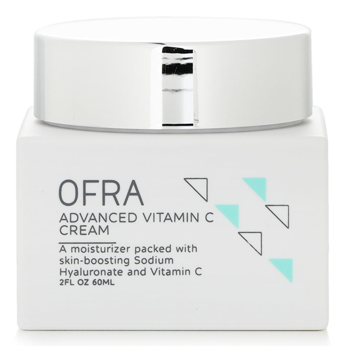 OFRA Advanced Vitamin C Cream in a 60ml jar, targeting dark spots and enhancing skin brightness and hydration.