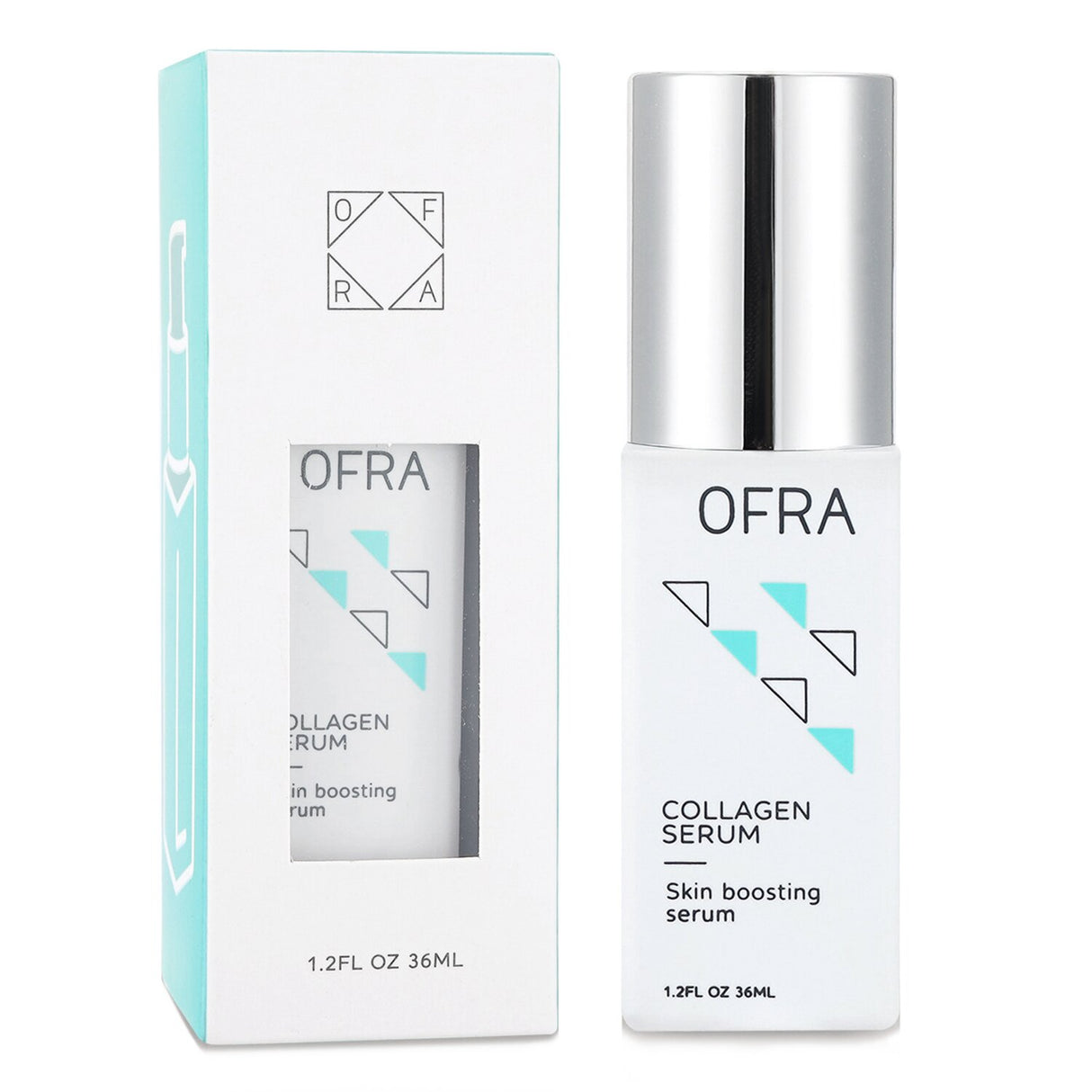 OFRA Cosmetics Collagen Serum in 36ml, a lightweight anti-aging formula that hydrates and firms skin for a youthful glow.