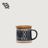 Moana Road - Miriama Grace-Smith Ceramic Espresso Mug - Black - 2 units