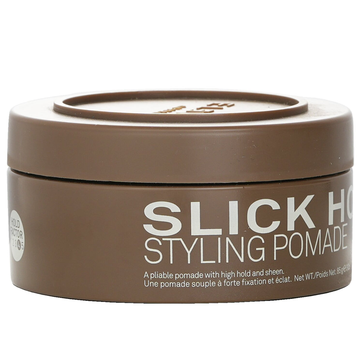 Eleven Australia Slick Hold Pomade in a 85g jar, perfect for strong hold and high-shine styling on short hair, vegan and cruelty-free.